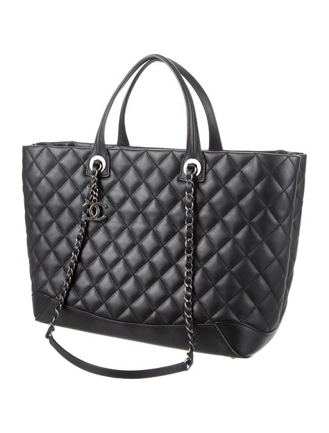 chanel shopping bag large|chanel large tote bag price.